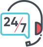 24/7 Icon